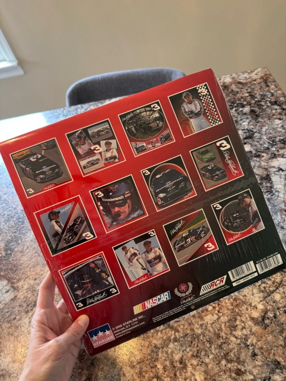 Dale Earnhardt #3 Goodwrench 2001 Racing Calendar - Red Black